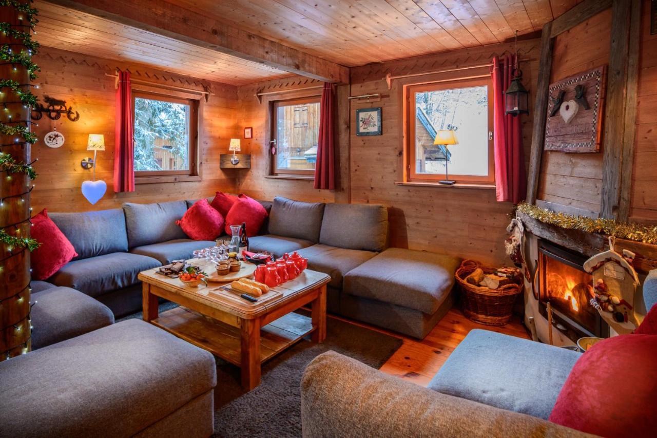 Chalet Cote Coeur, La Tania, With Outdoor Hot Tub And 7 Ensuite Rooms Exterior photo